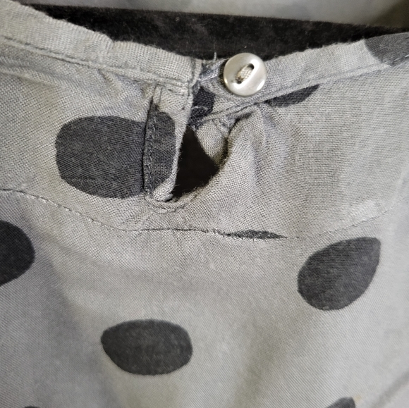 H&M Girls Polka Dot Cap Sleeved Top - Picture 3 of 9